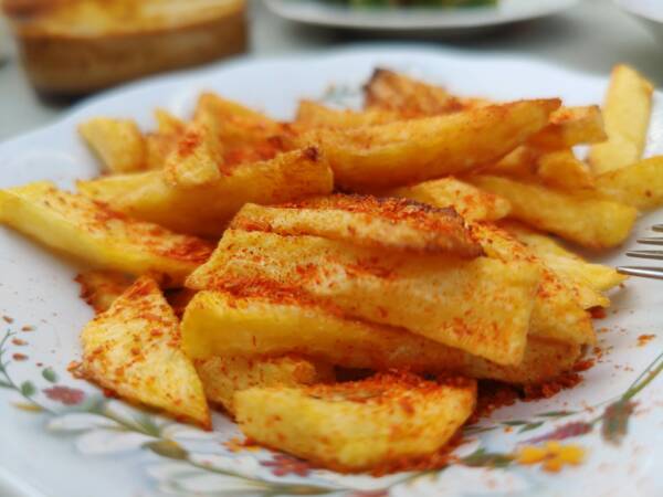 Fries with Piri Piri Seasoning