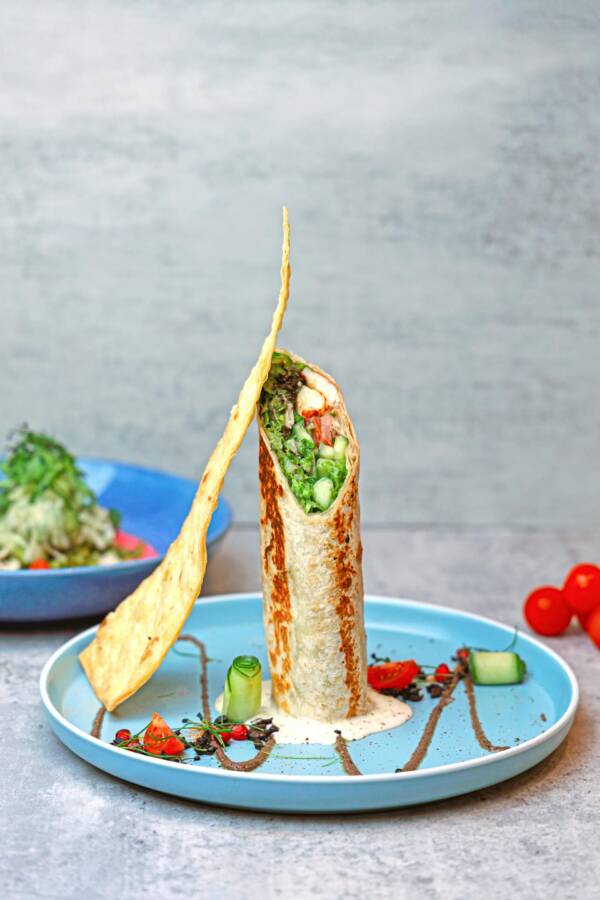 Roasted Vegetables Wrap